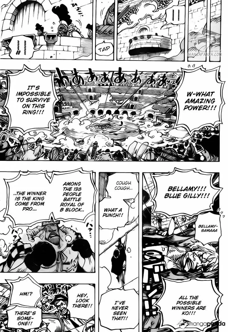 One Piece Chapter 709 page 16 - MangaNato