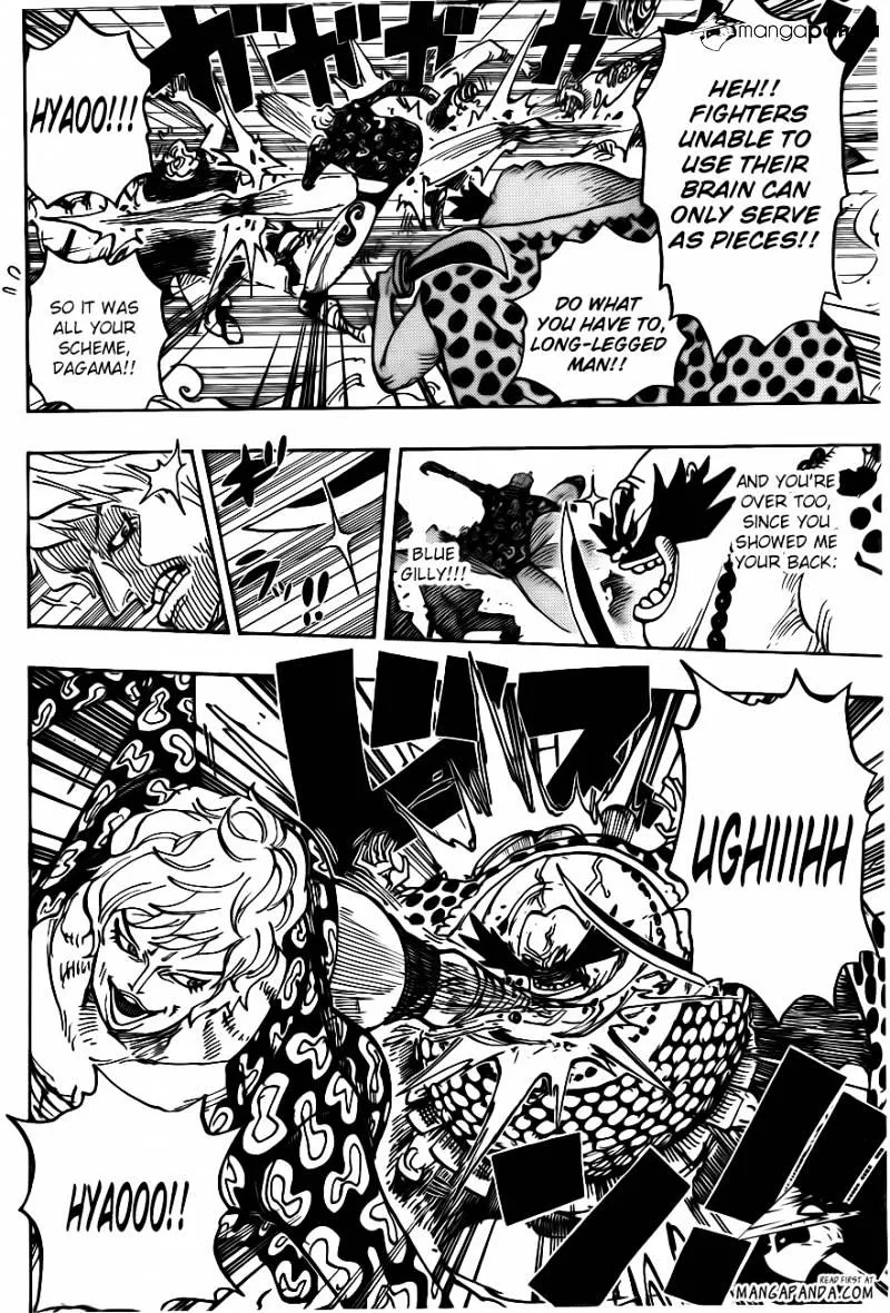 One Piece Chapter 709 page 8 - MangaNato