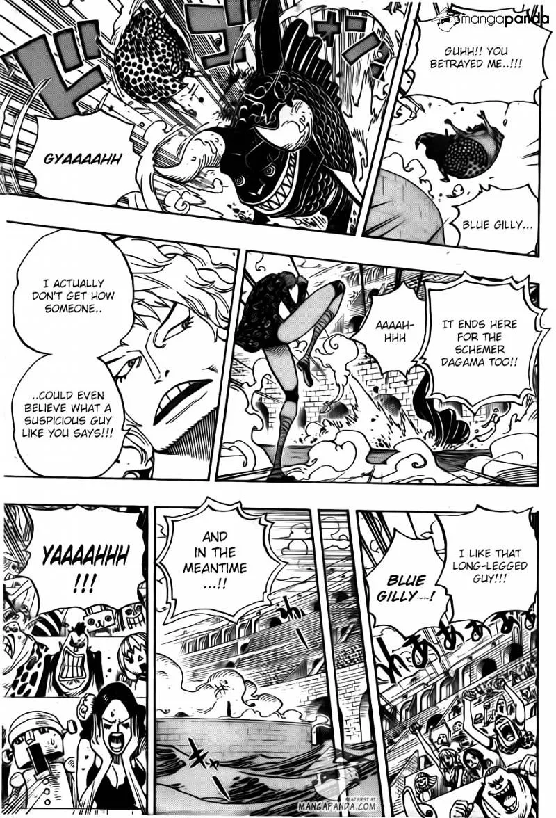 One Piece Chapter 709 page 9 - MangaNato