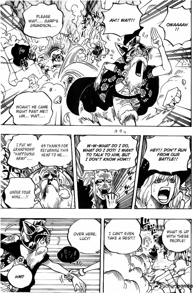 One Piece Chapter 720 page 11 - MangaNato