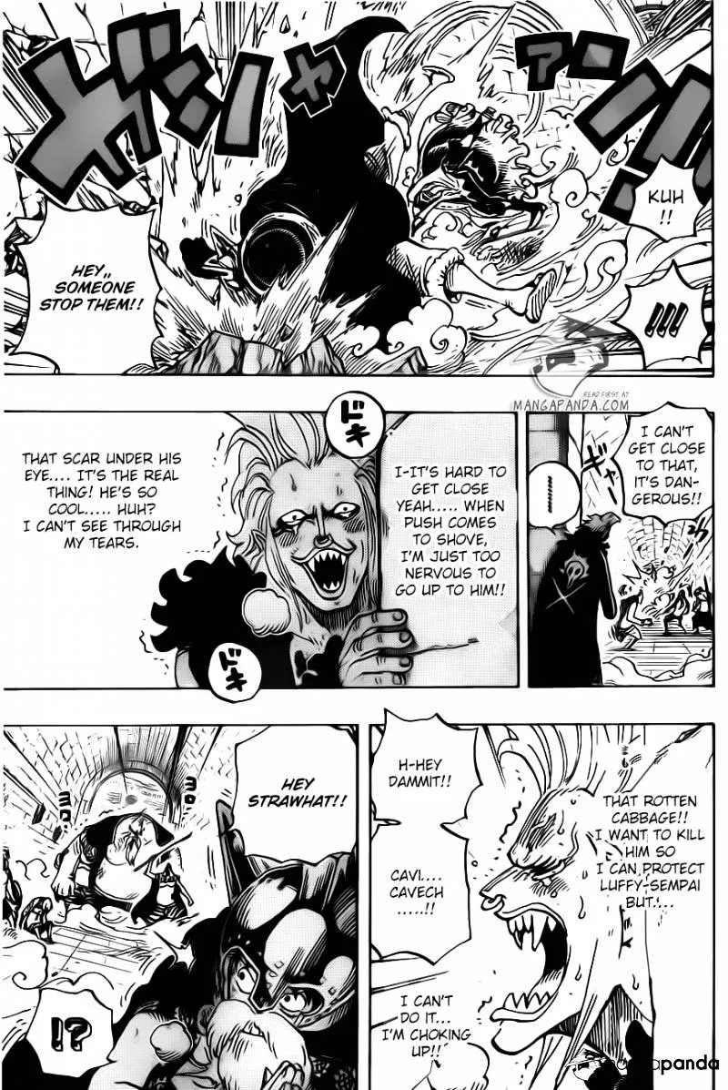 One Piece Chapter 720 page 9 - MangaNato