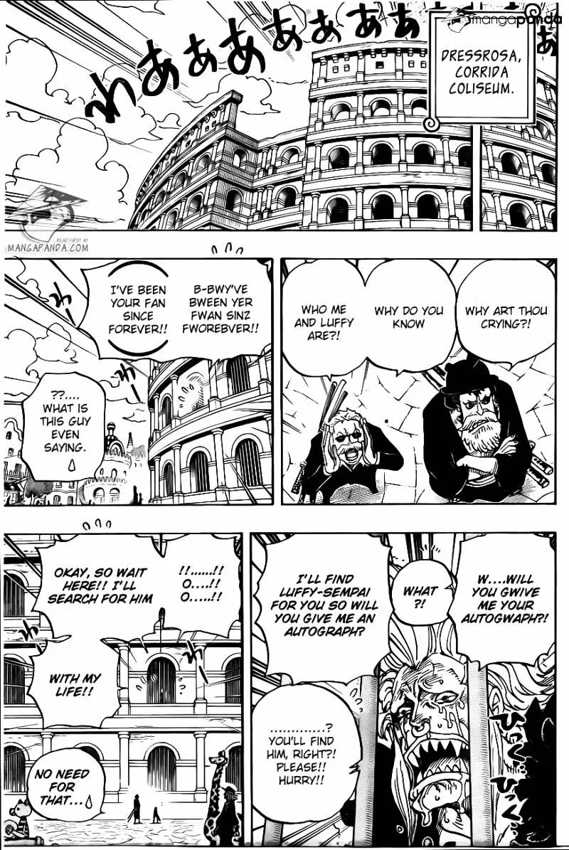 One Piece Chapter 725 page 11 - MangaNato