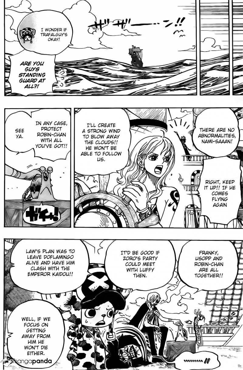 One Piece Chapter 725 page 6 - MangaNato