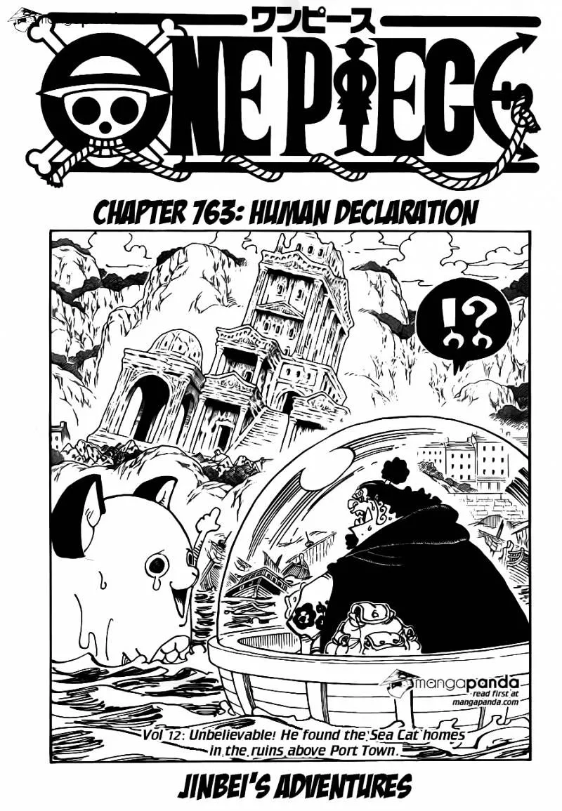 One Piece Chapter 763 page 1 - MangaNato