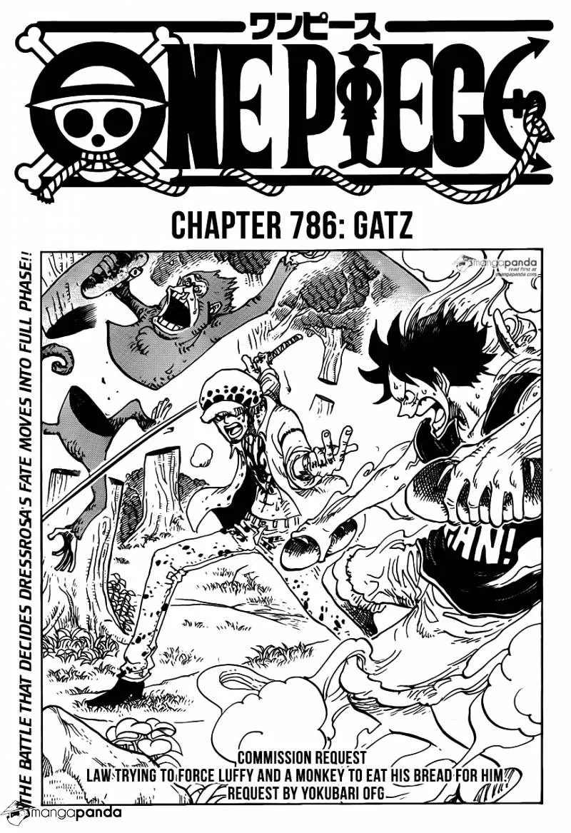 One Piece Chapter 786 page 1 - MangaNato