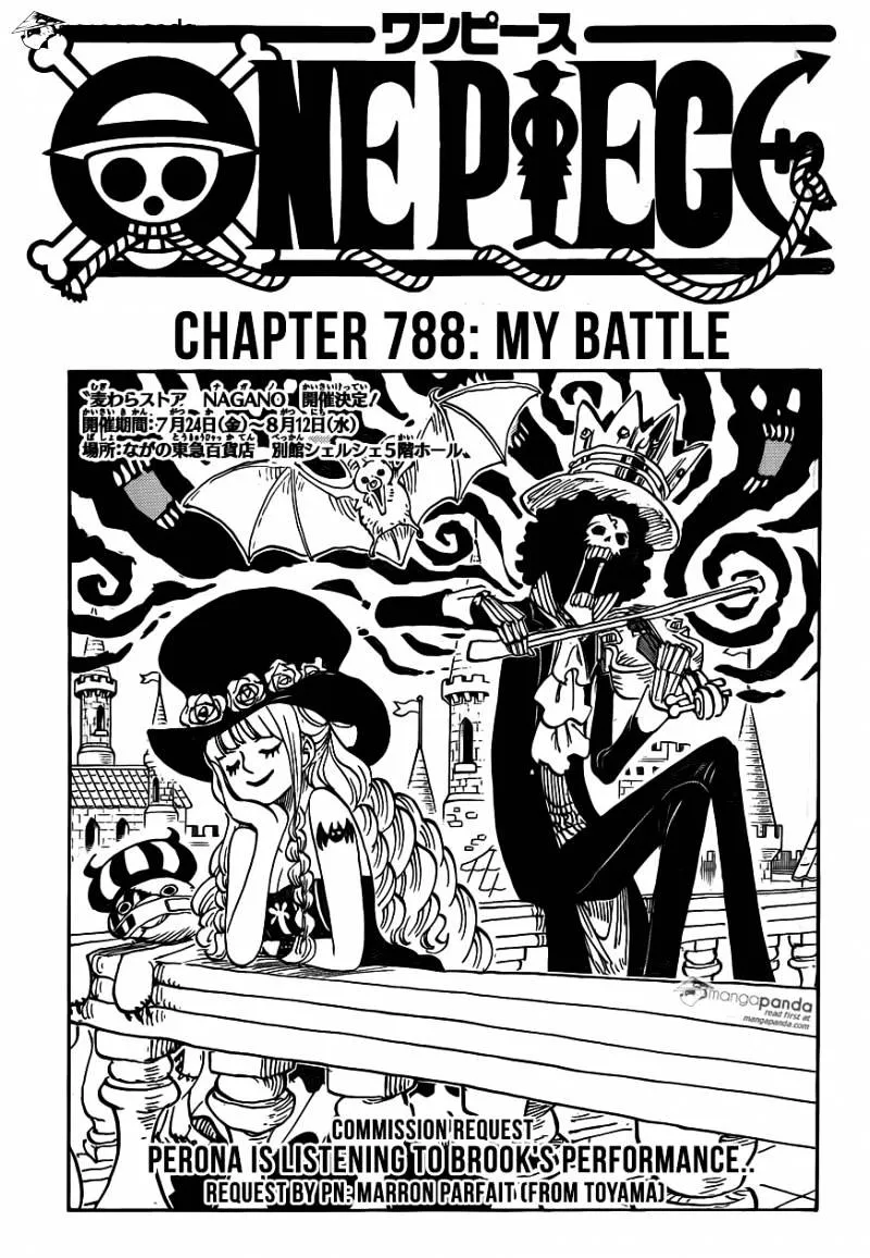 One Piece Chapter 788 page 1 - MangaNato