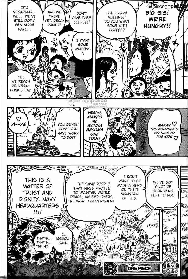 One Piece Chapter 793 page 14 - MangaNato