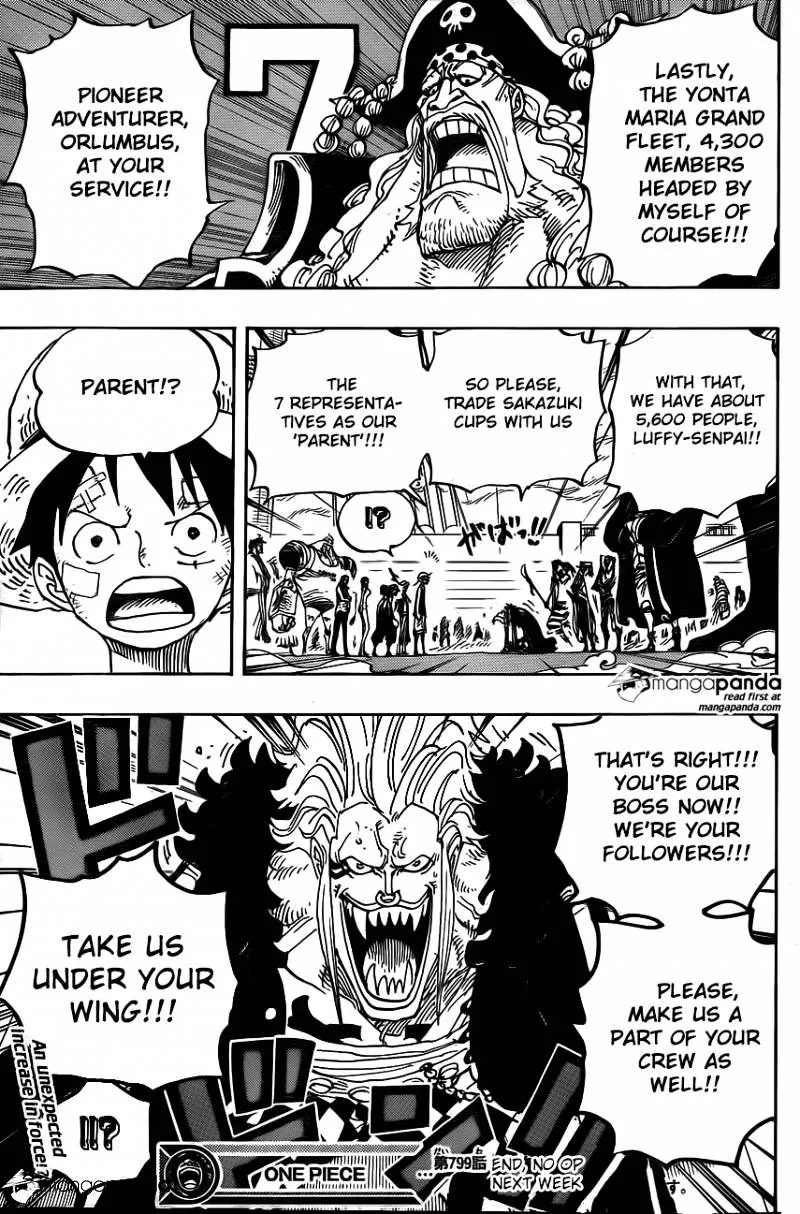 One Piece Chapter 799 page 14 - MangaNato