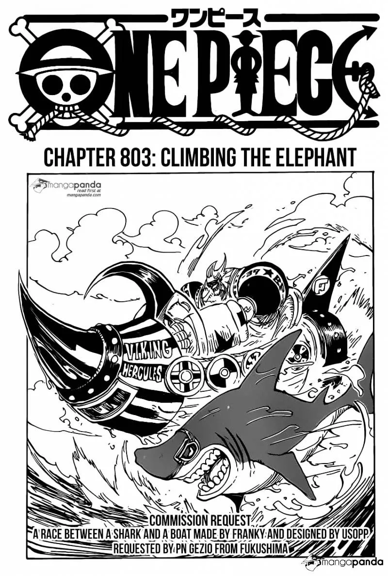 One Piece Chapter 803 page 1 - MangaNato