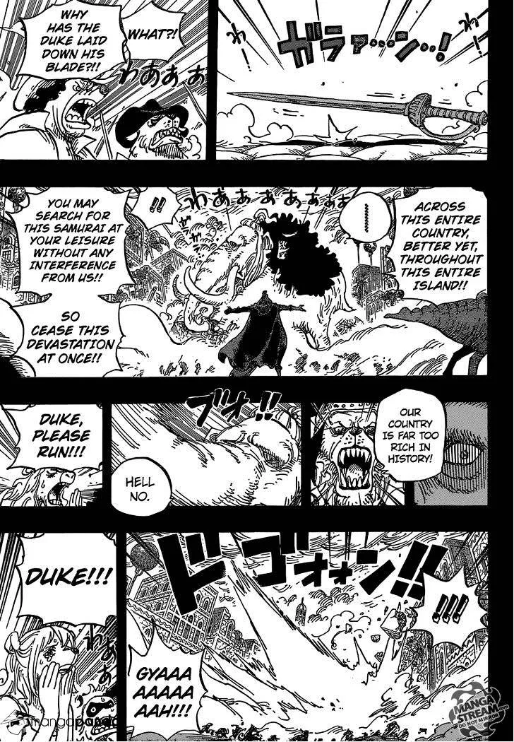 One Piece Chapter 809 page 12 - MangaNato