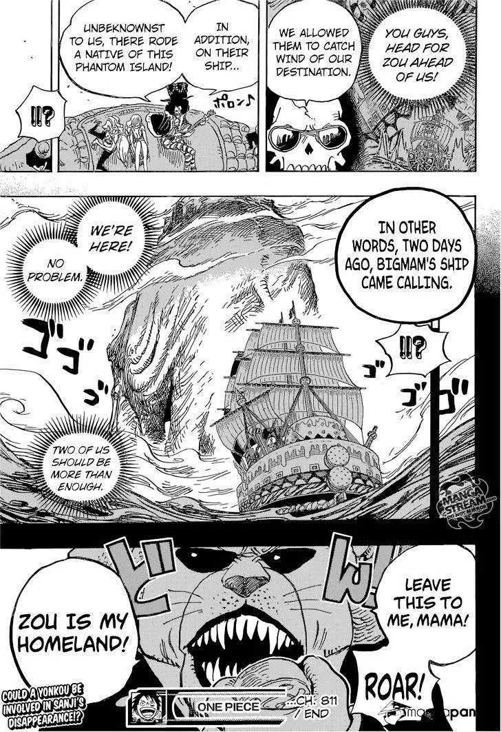 One Piece Chapter 811 page 20 - MangaNato