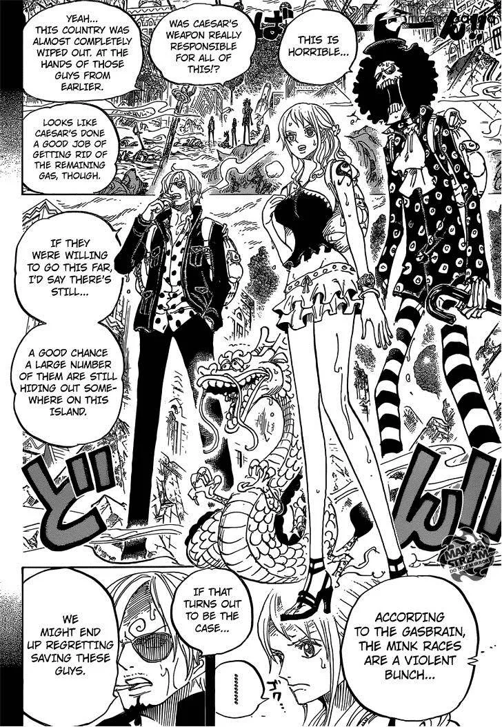 One Piece Chapter 811 page 9 - MangaNato