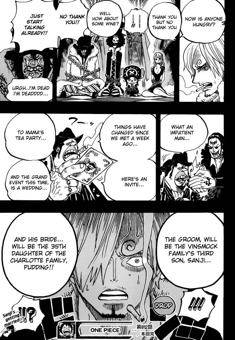 One Piece Chapter 812 page 17 - MangaNato