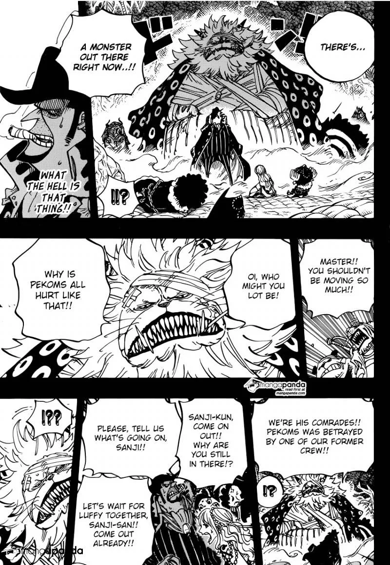 One Piece Chapter 813 page 15 - MangaNato