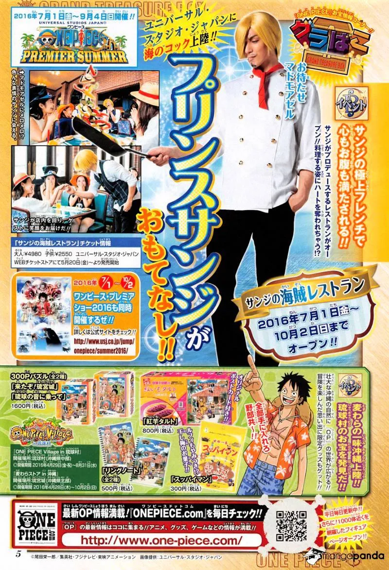 One Piece Chapter 824 page 2 - MangaKakalot