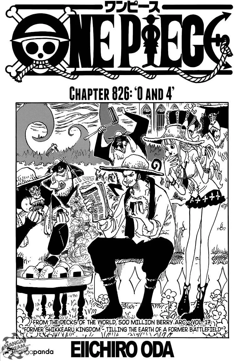 One Piece Chapter 826 page 1 - MangaNato