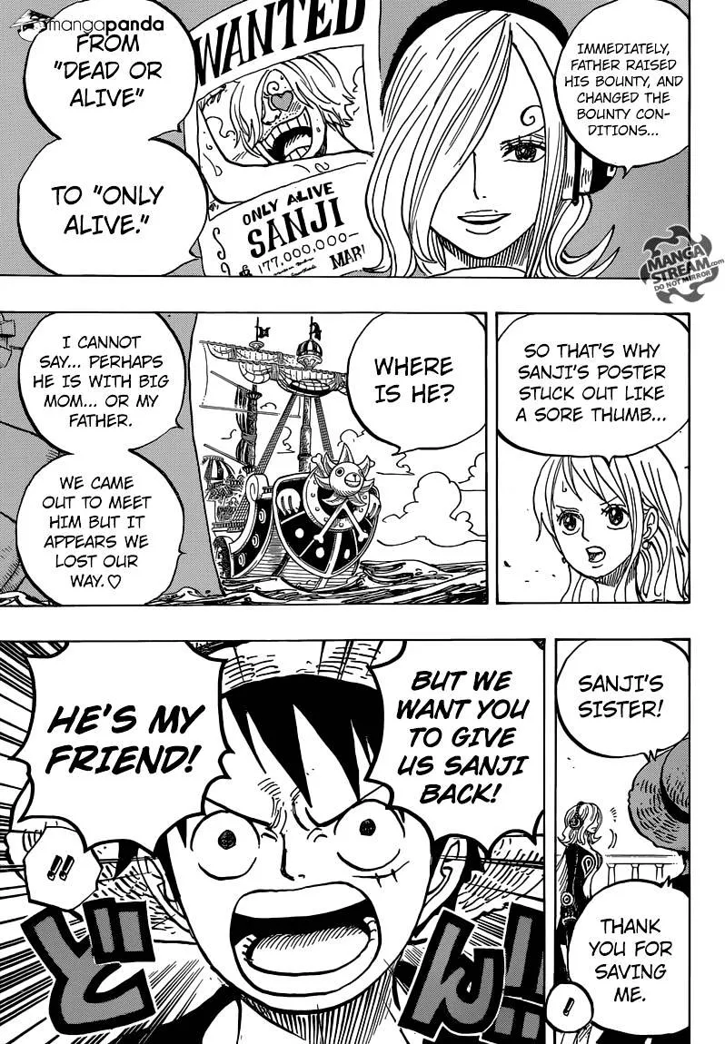 One Piece Chapter 826 page 17 - MangaNato