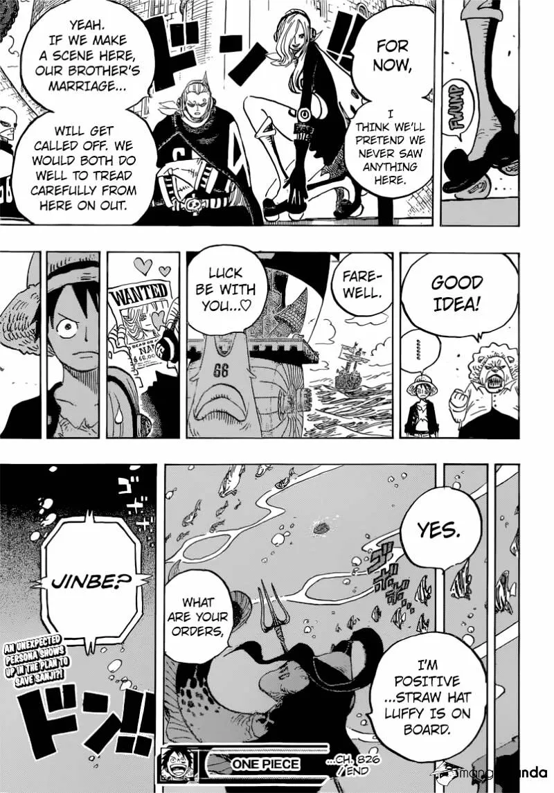 One Piece Chapter 826 page 19 - MangaNato