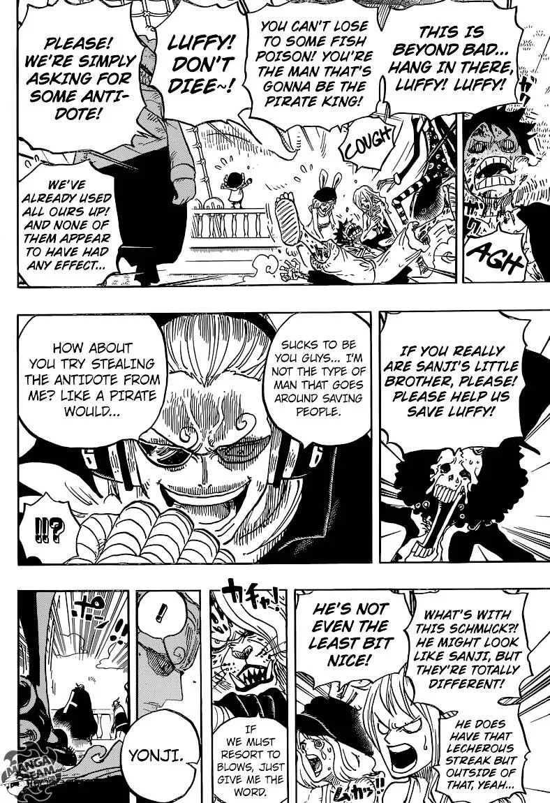 One Piece Chapter 826 page 8 - MangaNato