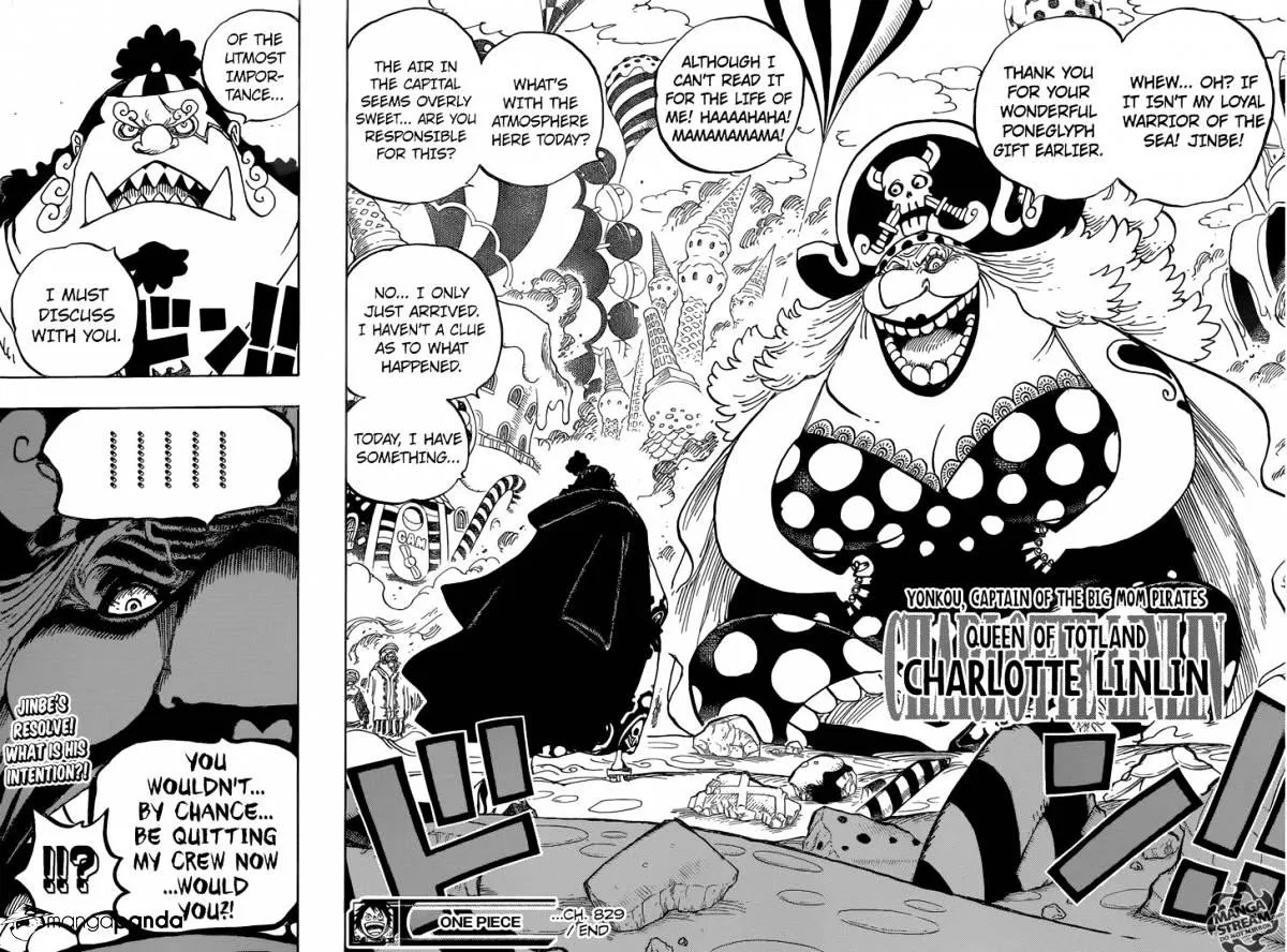 One Piece Chapter 829 page 16 - MangaNato