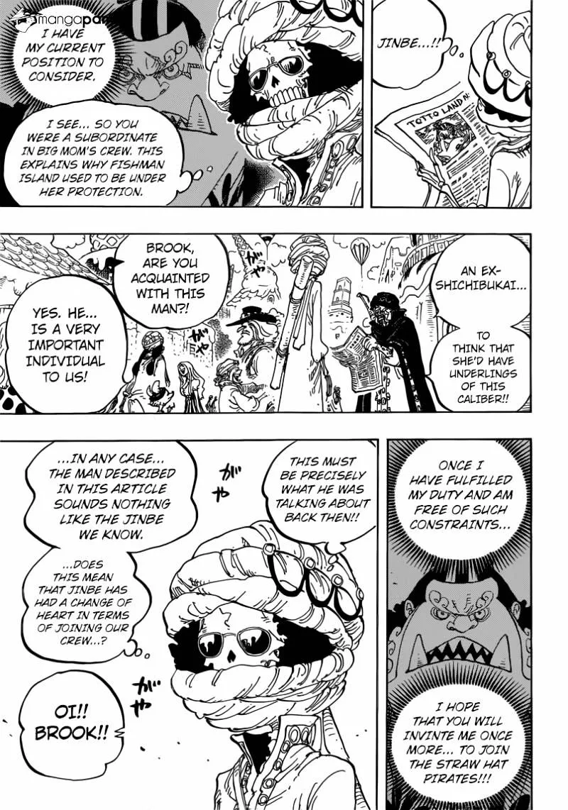 One Piece Chapter 834 page 7 - MangaNato