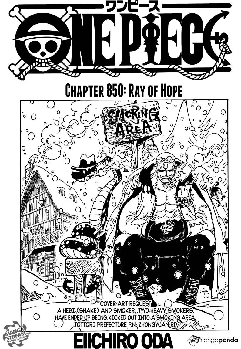 One Piece Chapter 850 page 2 - MangaNato