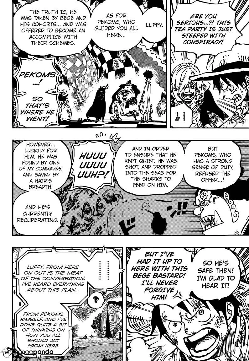 One Piece Chapter 857 page 14 - MangaNato