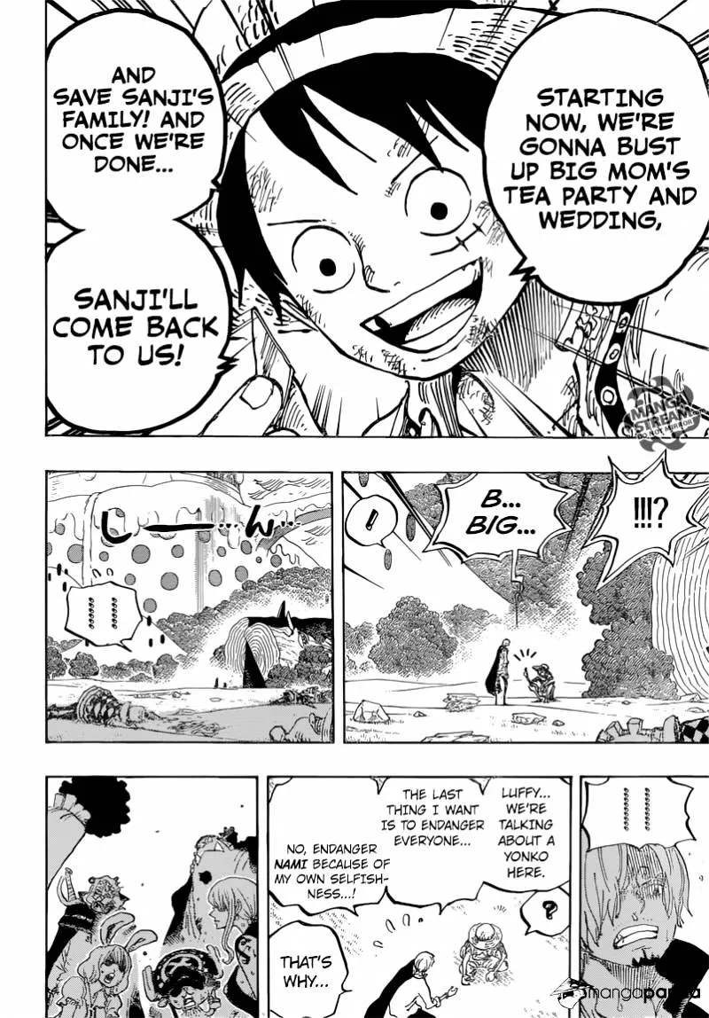 One Piece Chapter 857 page 6 - MangaNato