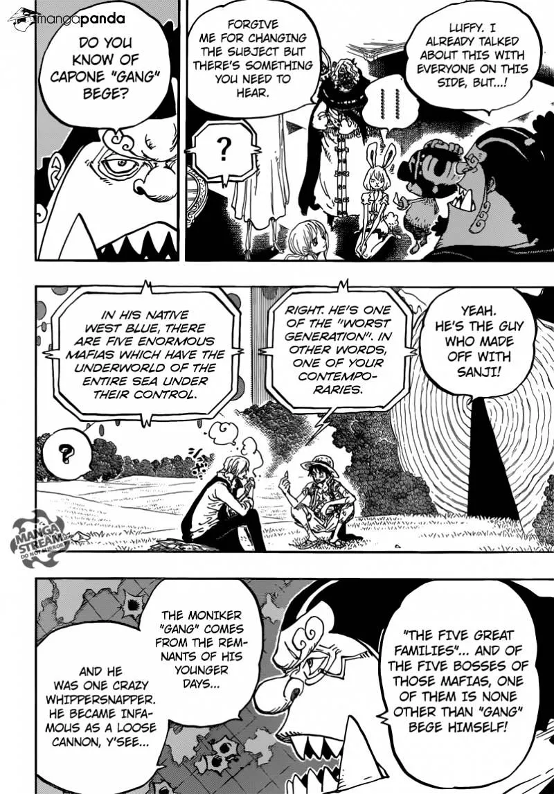 One Piece Chapter 857 page 10 - MangaNato