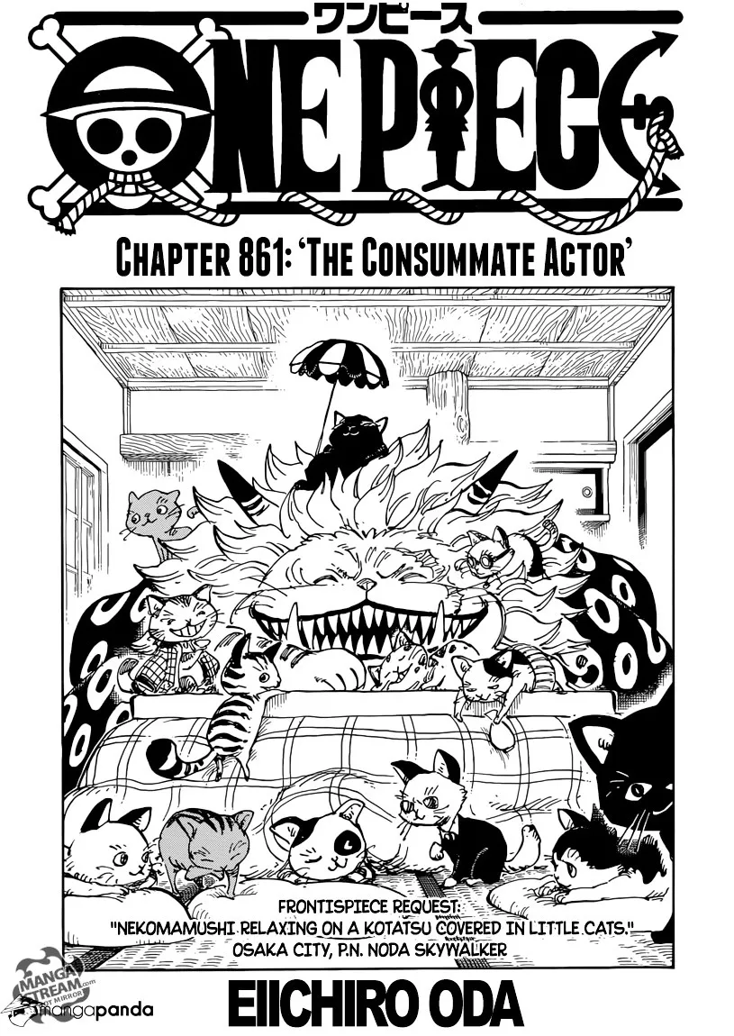 One Piece Chapter 861 page 1 - MangaNato