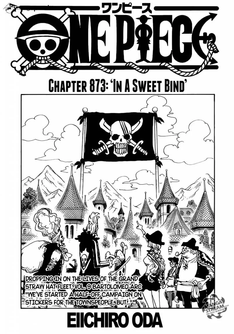 One Piece Chapter 873 page 1 - MangaNato