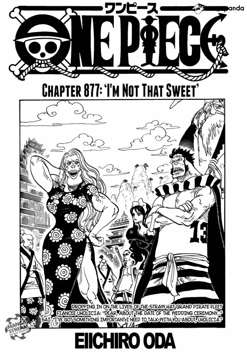 One Piece Chapter 877 page 1 - MangaNato