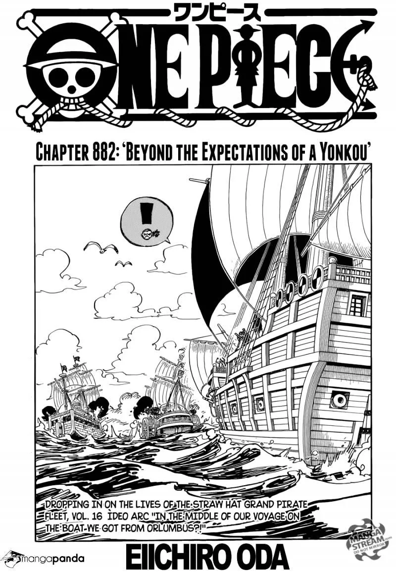 One Piece Chapter 882 page 2 - MangaNato