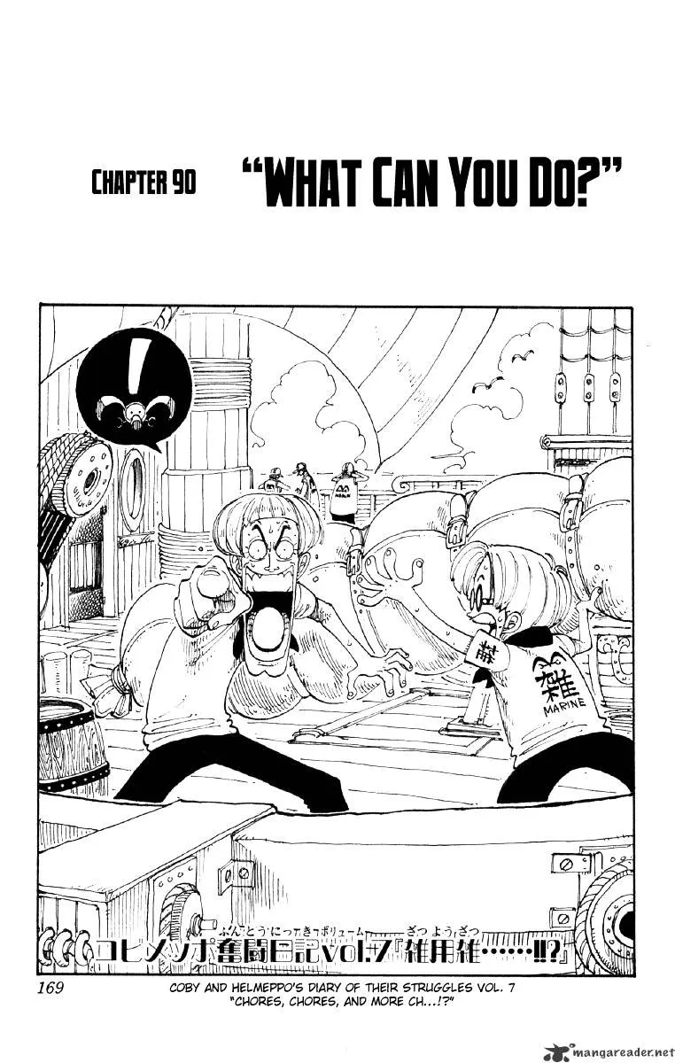 One Piece Chapter 90 page 1 - MangaNato