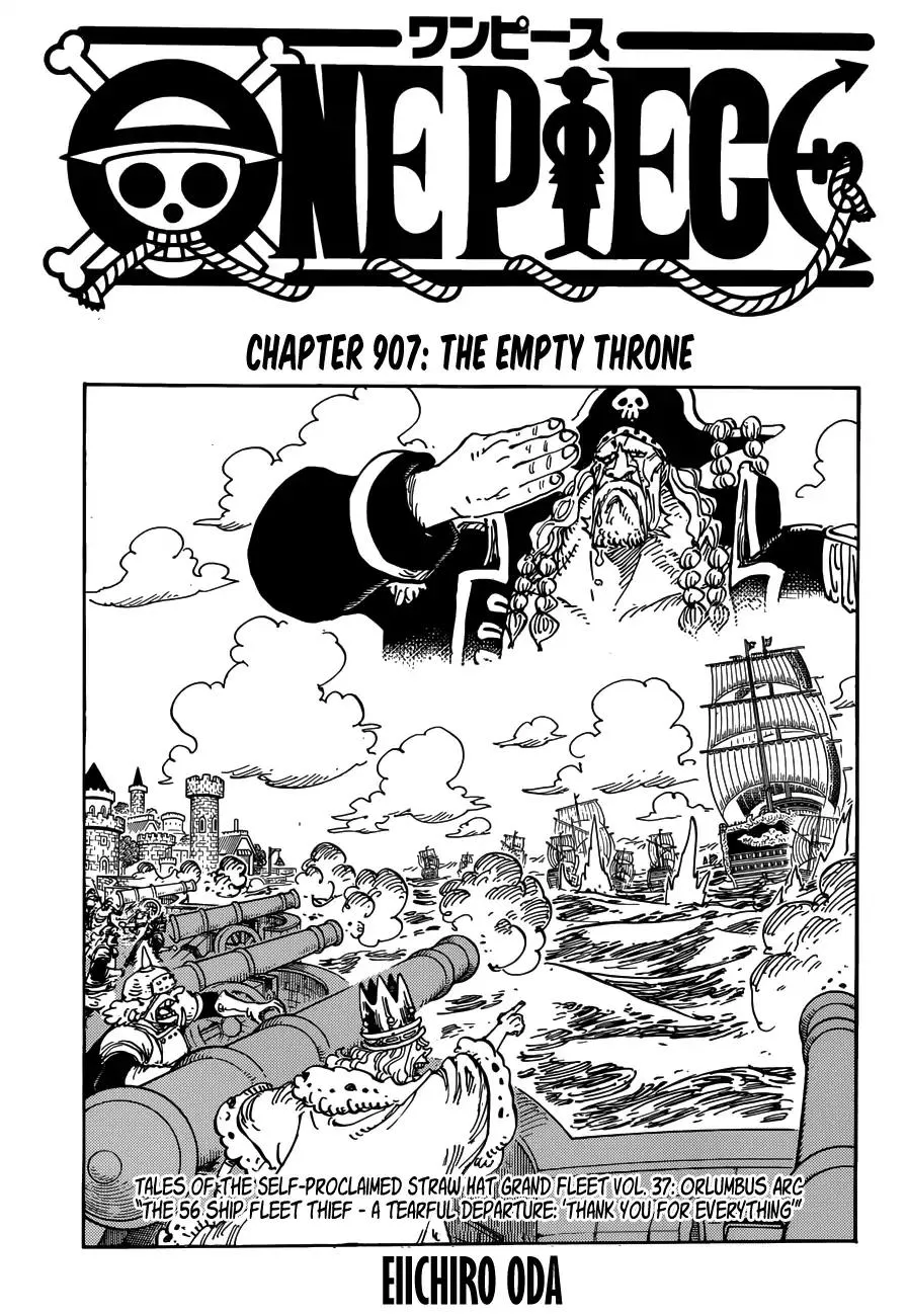 One Piece Chapter 907 page 1 - MangaNato