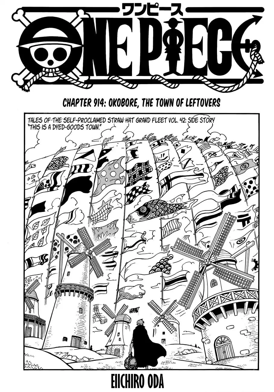 One Piece Chapter 914 page 1 - MangaNato