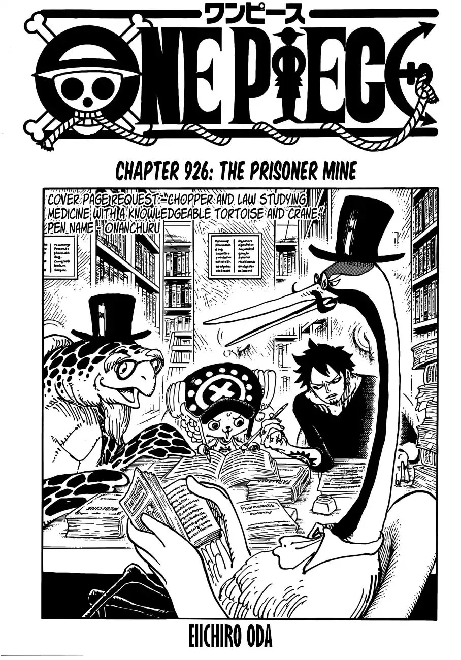 One Piece Chapter 926 page 1 - MangaNato