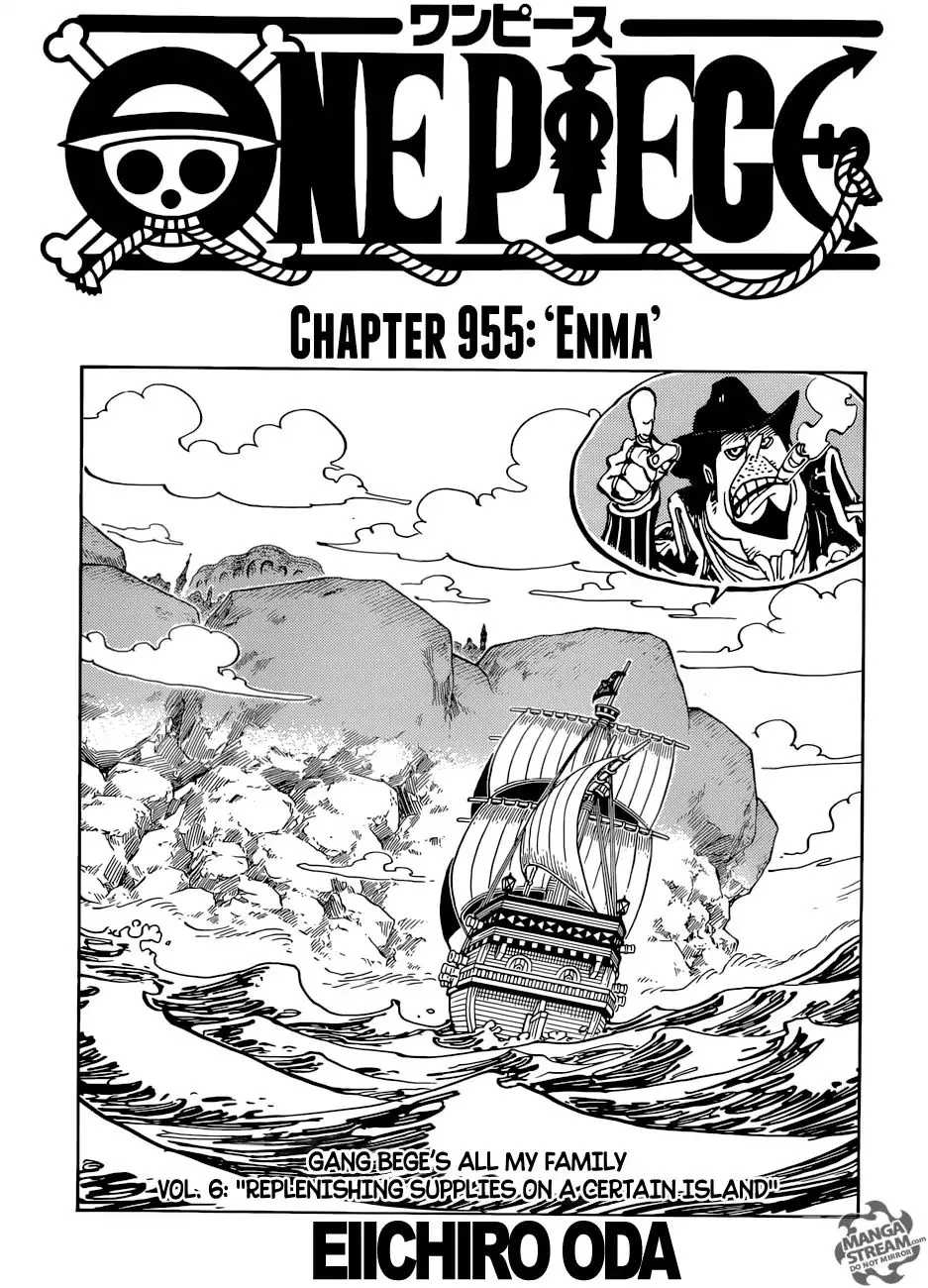 One Piece Chapter 955 page 1 - MangaNato