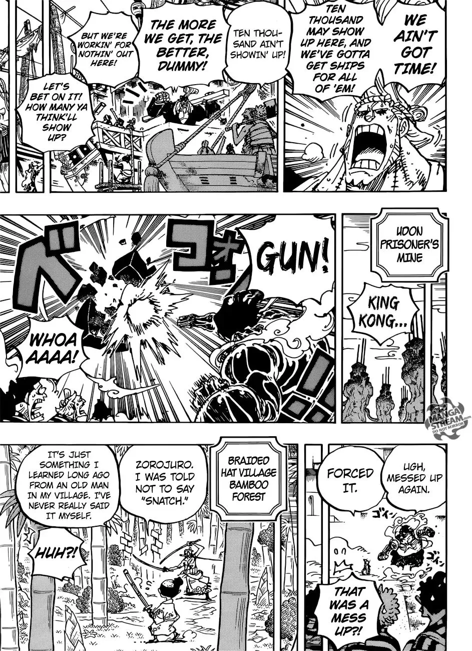 One Piece Chapter 955 page 10 - MangaNato