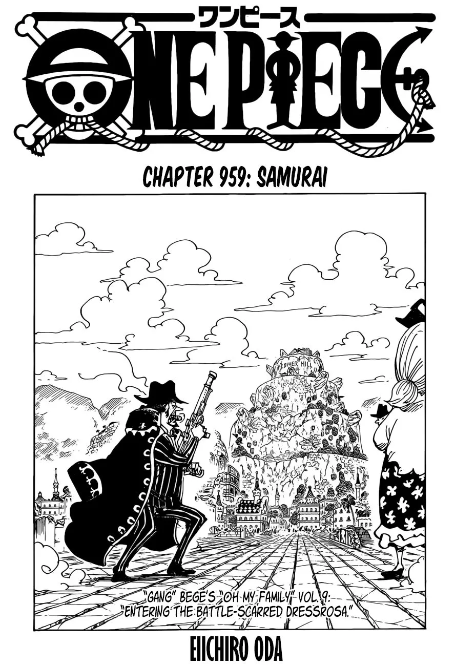 One Piece Chapter 959 page 1 - MangaNato