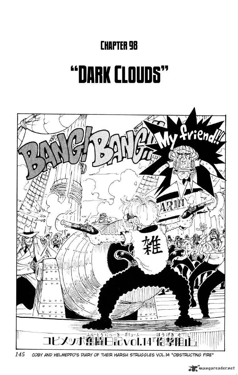 One Piece Chapter 98 page 1 - MangaNato