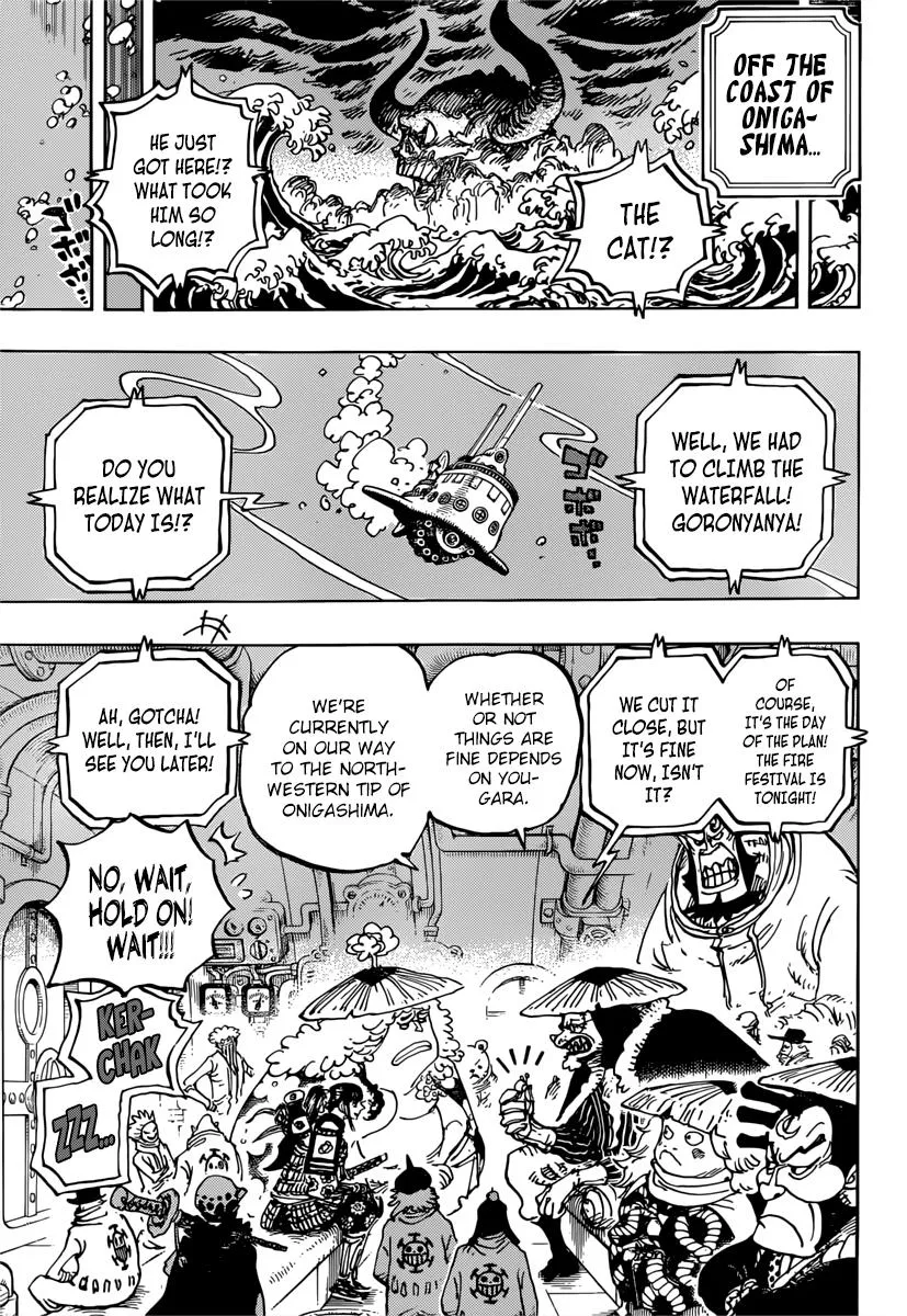 One Piece Chapter 982 page 9 - MangaNato