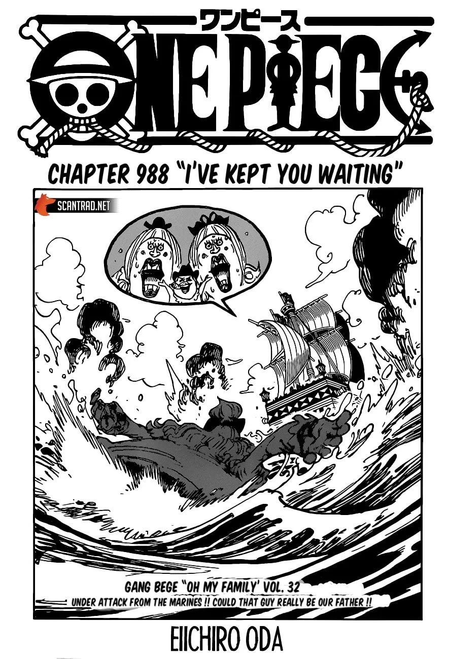 One Piece Chapter 988 page 2 - MangaNato