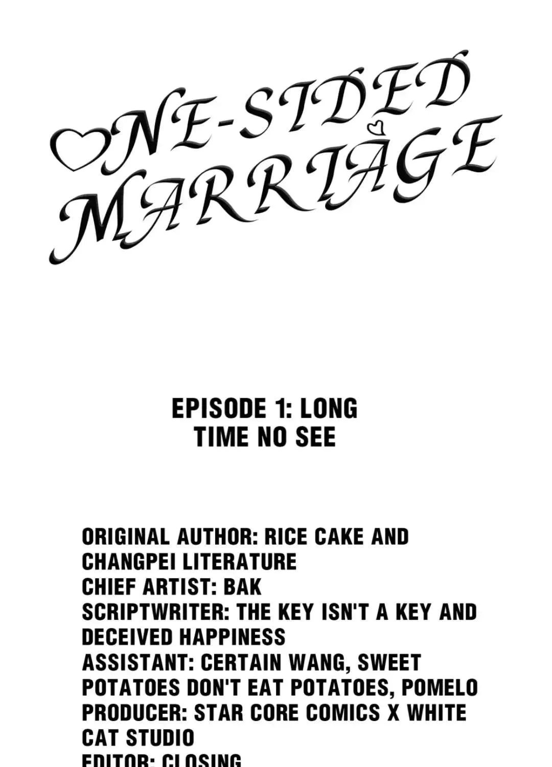 One-sided marriage Chapter 1.1 page 2 - MangaKakalot