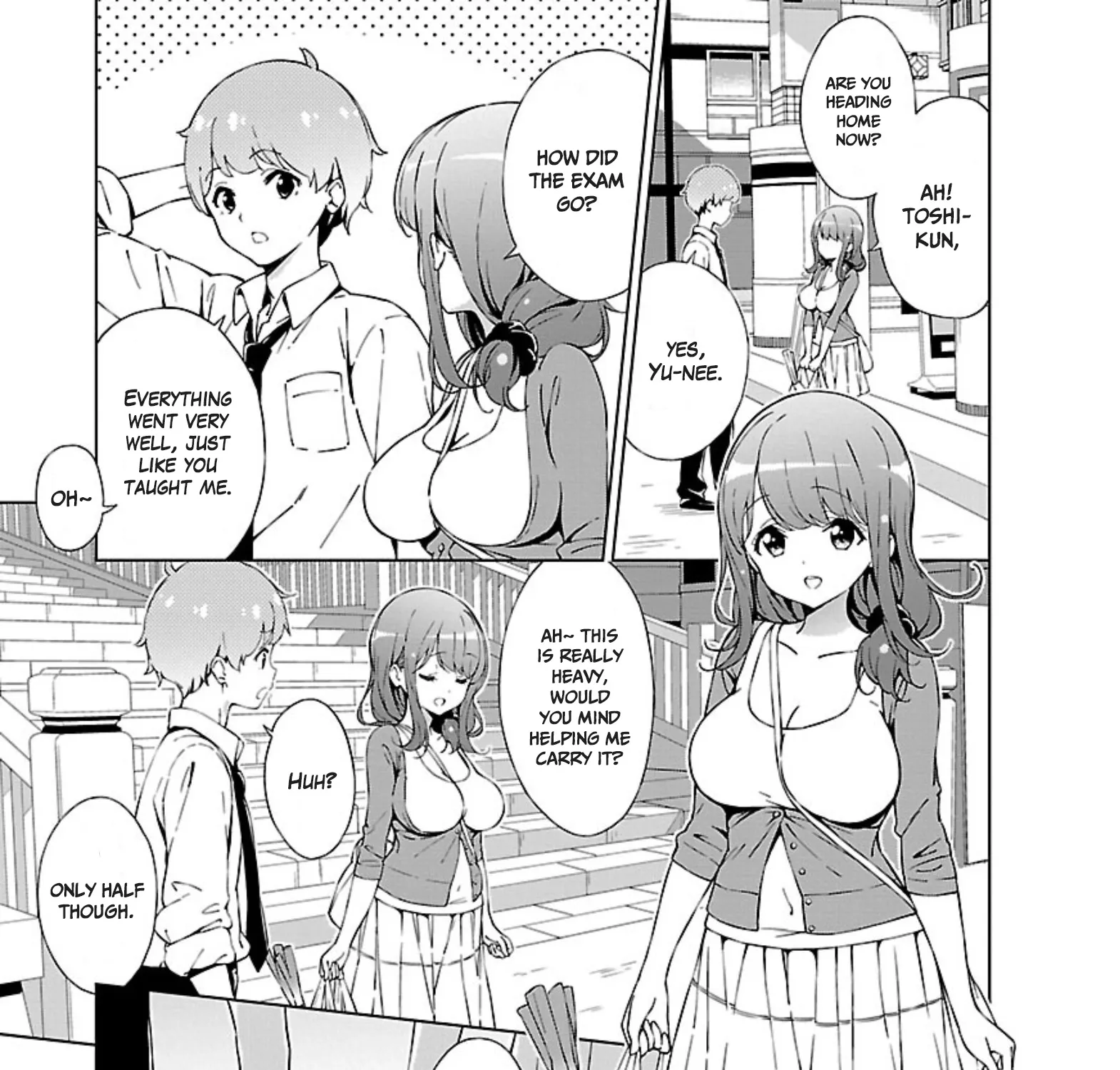 Onee-Chan Wa Game O Suruto Hito Ga Kawaru Onee-Chan Chapter 1 page 1 - MangaKakalot