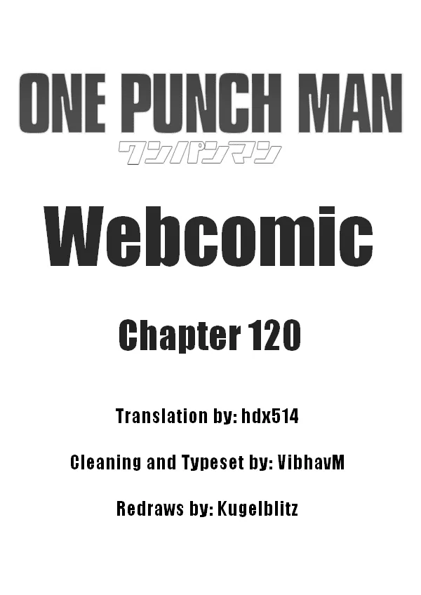 Onepunch-Man (One) Chapter 120 page 1 - MangaKakalot