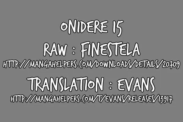 Onidere Chapter 15 page 1 - MangaNelo