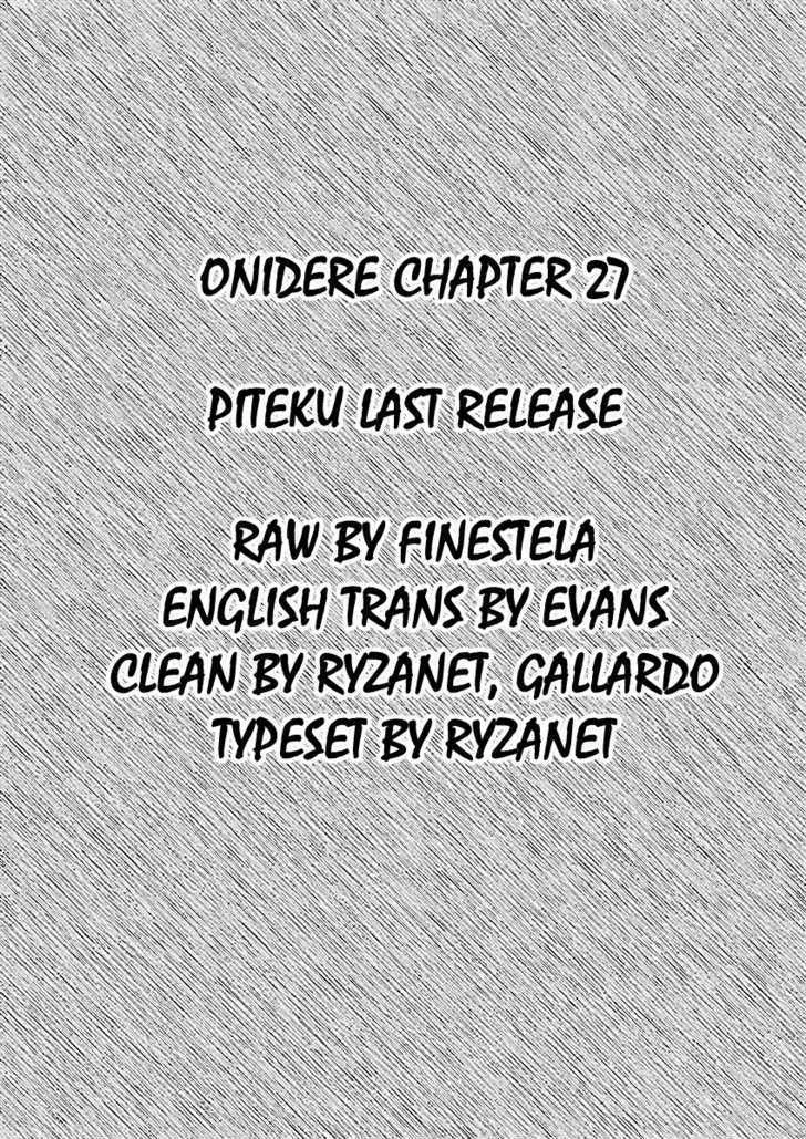 Onidere Chapter 27 page 1 - MangaNelo