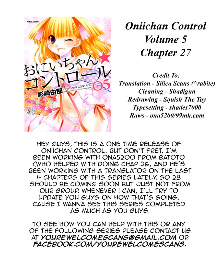 Oniichan Control Chapter 27 page 27 - MangaNato