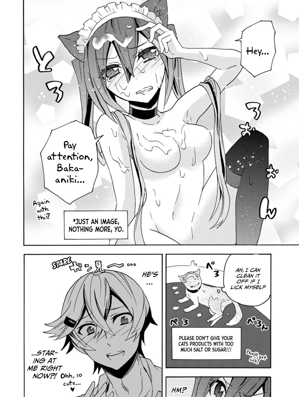 Oniichan no Koto ga Suki Sugite Nyan Nyan Shitai Burakon Imouto dakedo Sunao ni Narenai no Chapter 11 page 19 - MangaKakalot